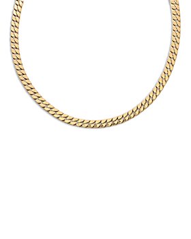 Bloomingdale's - Square Herringbone Link Chain Necklace in 14K Yellow Gold, 19"