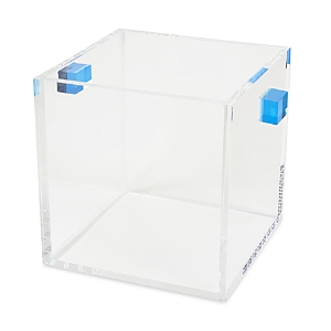Tizo Clear Wine Cooler with Blue Handles