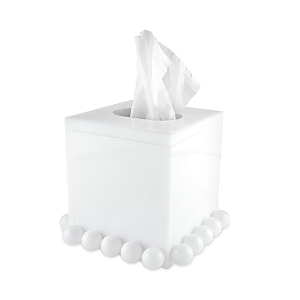Shop Tizo Lucite Tissue Box In White