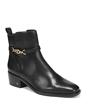 Shop Sam Edelman Women's Brawley Block Heel Booties In Black