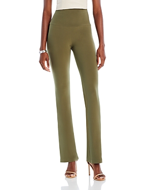 Norma Kamali Bootcut Trousers In Military