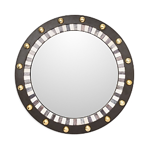 Shop Mackenzie-childs Dotography Wall Mirror, Large In Multi