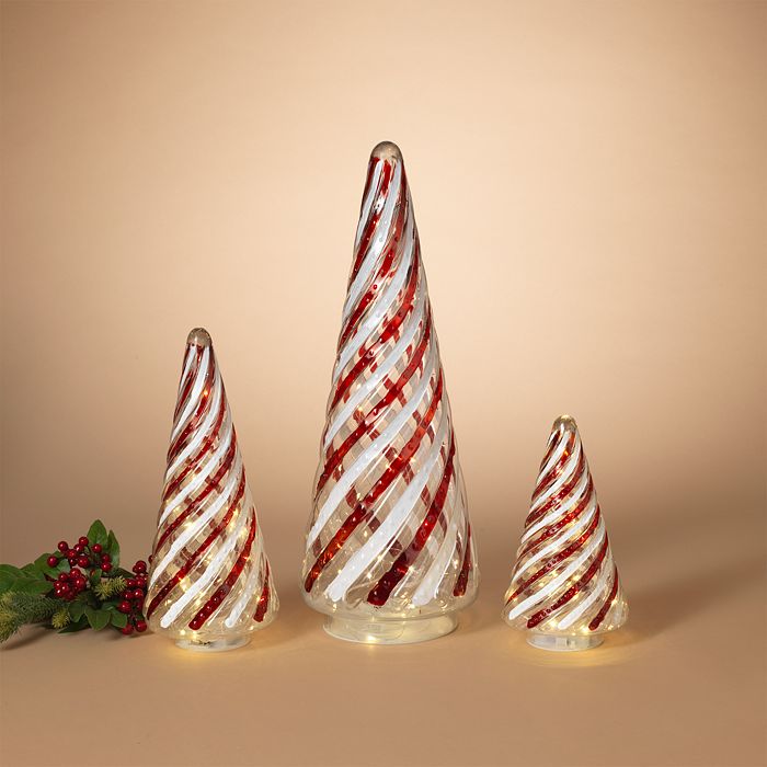 Gerson Company Lighted Swirl Tree, Set of 3 Bloomingdale's