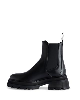 Women's Ride Stretch White Chelsea Boots
