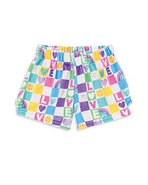Iscream Girls' Talk About Love Plush Shorts - Big Kid In Assorted