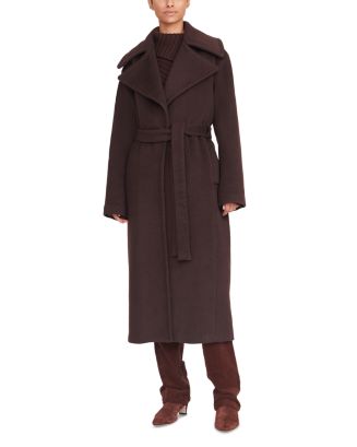 【STAUD】Mini Carver double-breasted wool-blend coat コート STAUD Carver Belted Coat | Bloomingdale's