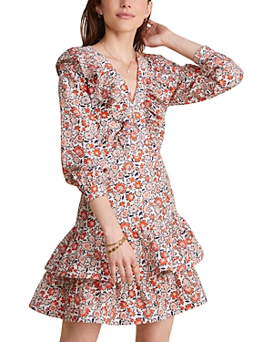 Vineyard Vines Ivy Ruffle Dress In Floral