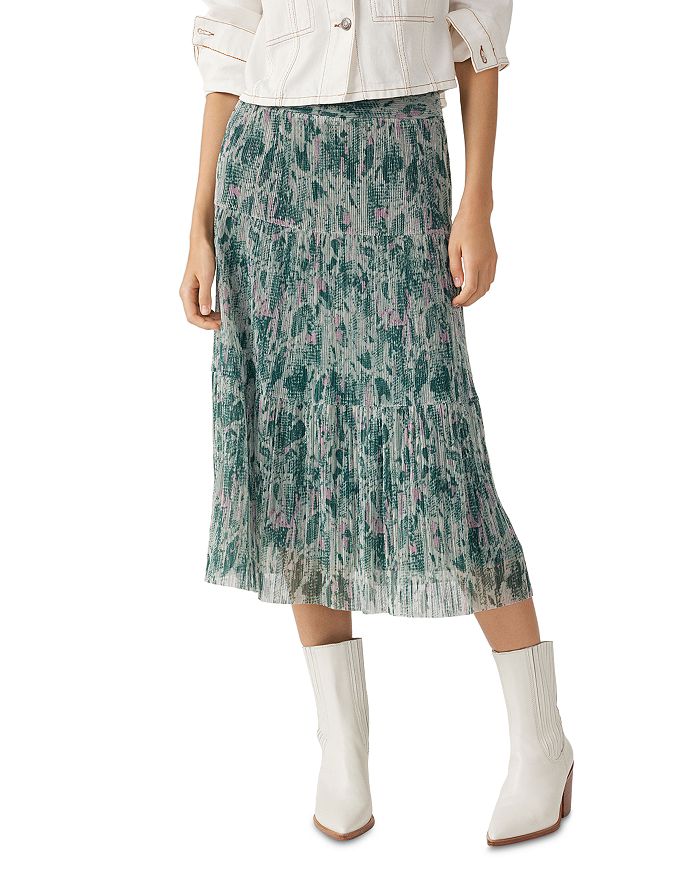 Tiered skirt on sale bloomingdales