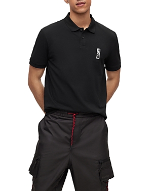 Shop Hugo Darakorum Polo Shirt In Black