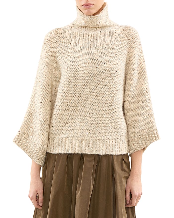 Peserico Sequin Knit Sweater | Bloomingdale's
