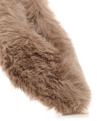 [RECTO] /☆24FW ORDER MADE/ WOMENS IGO FAUX FUR MULE / CAMEL 090424_SepJASI_R2222BEI_0073_1