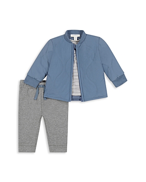 Miniclasix Boys' Jacket, Top & Pants Set - Baby In Blue