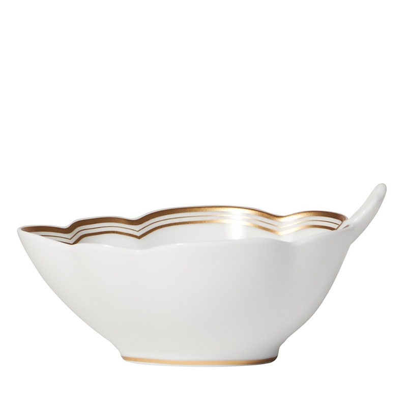 Bernardaud Pompadour Dish In White/gold