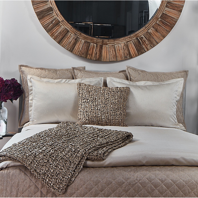 Ann Gish Imprint Duvet Cover Set, King In Pearl