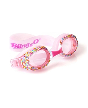 Bling2o Kids' Cake Pop Angel Pink Swim Goggles For Girls - Ages 2-6