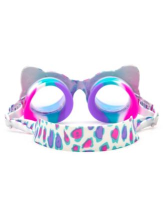  Bling2o Purple Patches Savvy Cat Swim Goggles for Girls - Ages 2-6