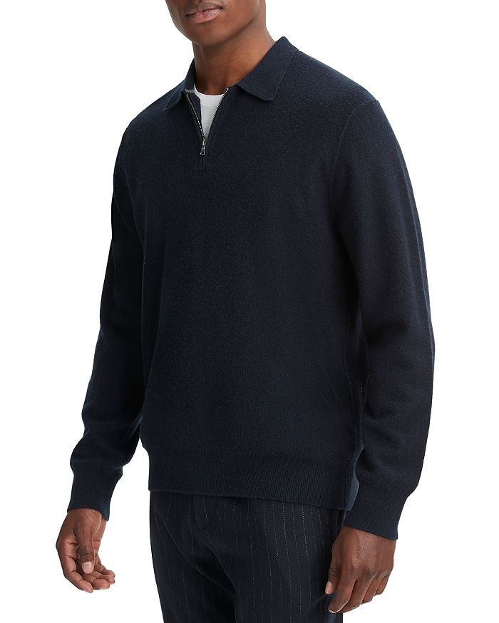 Vince - Cashmere Quarter Zip Sweater