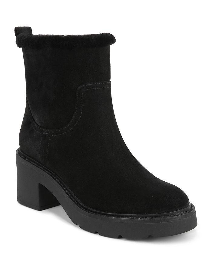 Vince Women s Redding Cozy High Heel Ankle Boots Bloomingdale s