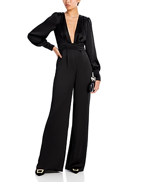 Ramy Brook Madelane Plunging Neck Jumpsuit