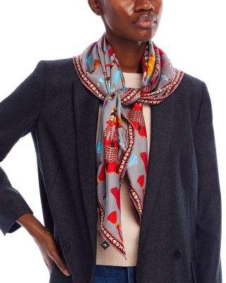 Echo Tassel Rhapsody Silk Scarf