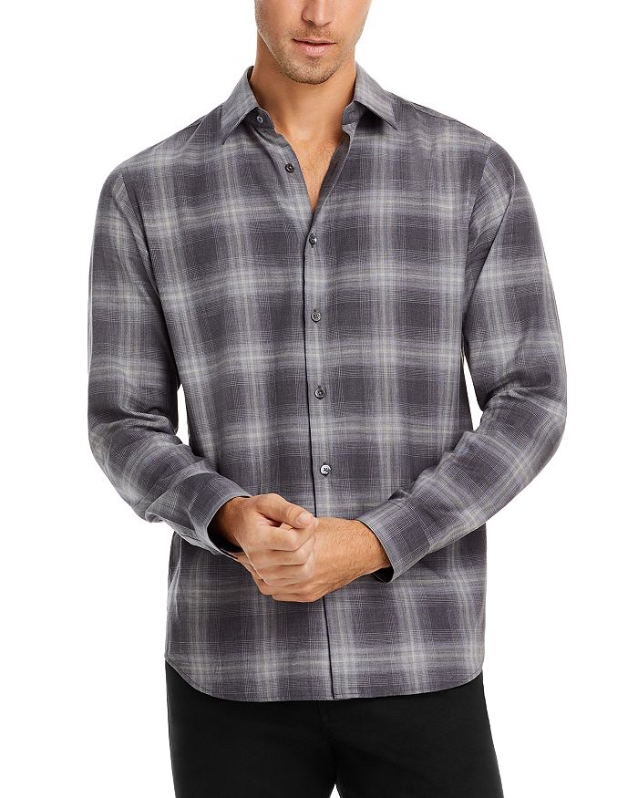 Theory - Irving Shade Flannel Shirt