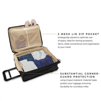 Baseline Global 2 Wheel Carry On Suitcase