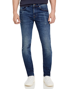 7 For All Mankind Slimmy Tapered Slim Fit Jeans In Twister