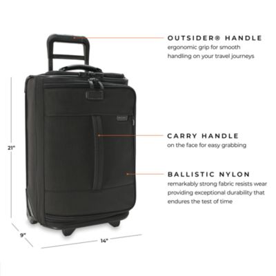 Baseline Global 2 Wheel Carry On Duffel Bag