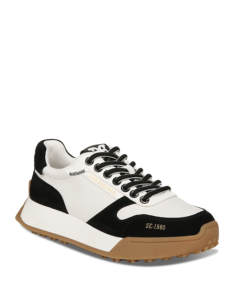 Sam Edelman Women's Layla Lace Up Low Top Running Sneakers