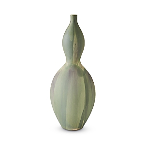 Shop Global Views Helios Washed Green Large Vase