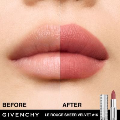 3401009560_1.jpg LIMITED EDITION  LE ROUGE SHEER VELVET IN SHADE N°16 - NUDE BOISÉ ( NO BOX) display picture 1