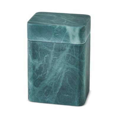 Global Views - Raggio Black and Green Alabaster Medium Box