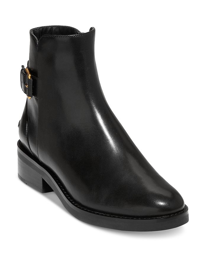 Cole Haan Women's Hampshire Leather Ankle Boots | Bloomingdale's