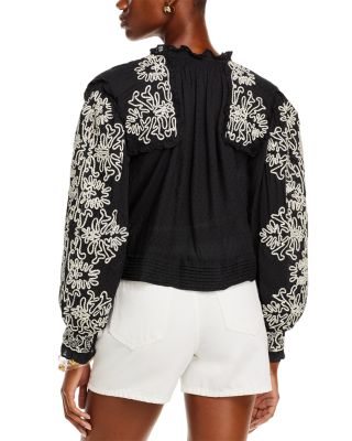 Cordera Embroidered Top