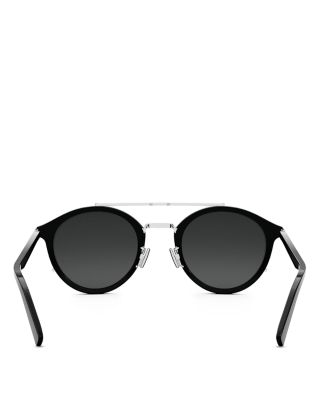 DiorBlackSuit RI Round Sunglasses, 50mm