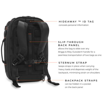 ZDX Convertible Backpack Duffel Bag