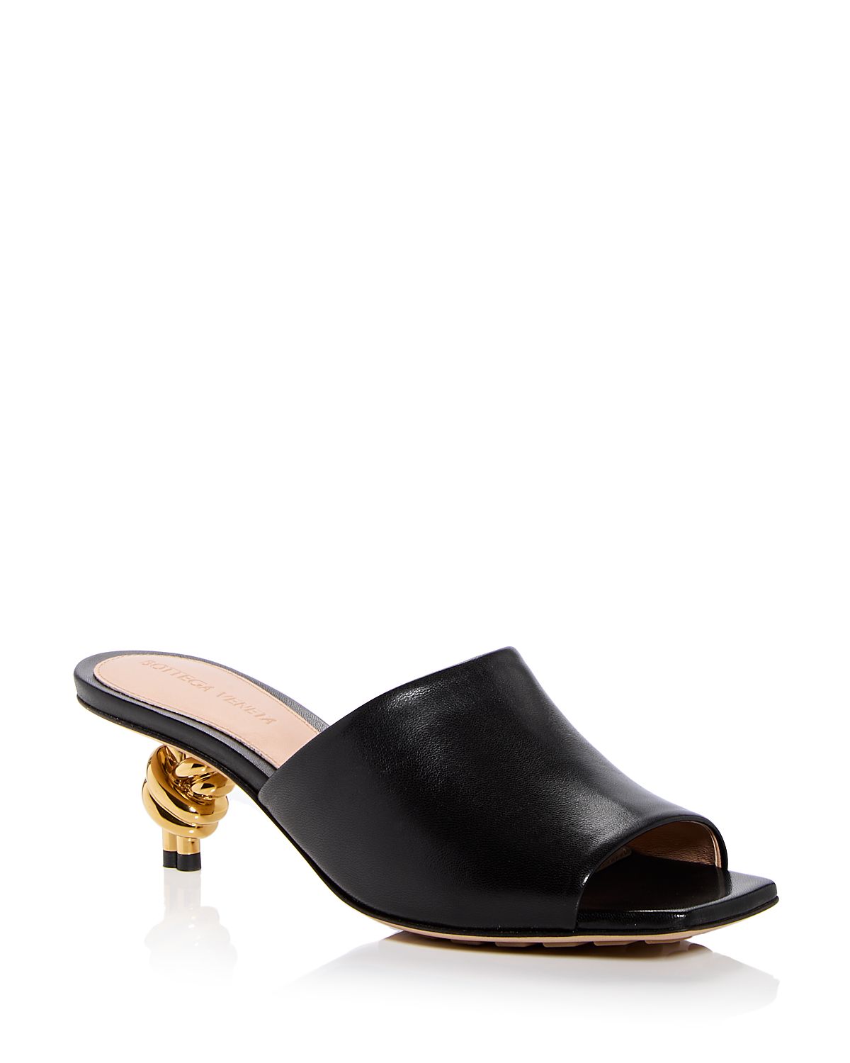 Bottega Veneta Women's Knot Low Heel Slide Sandals