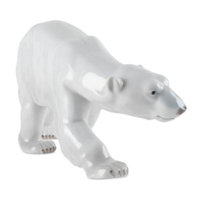 Polar Bear Walking Figurine 