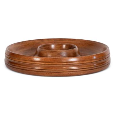 Bilbao Wood Chip & Dip Bowl