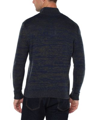 Four Button Mock Neck Sweater
