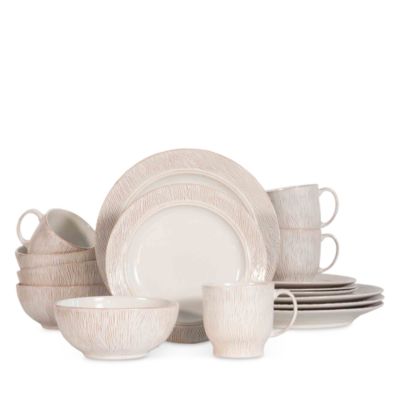 Blenheim Oak 16 Piece Dinnerware Set