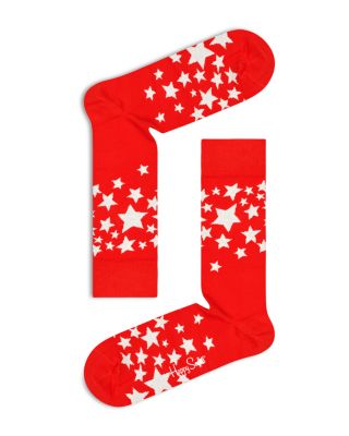 Happy Socks - Stars Crew Socks