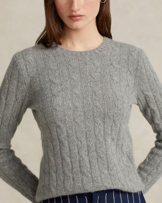 Cable Knit Cashmere Sweater