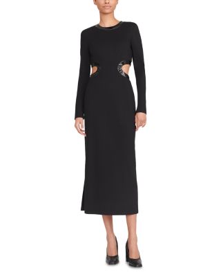 STAUD - Long Sleeve Dolce Dress
