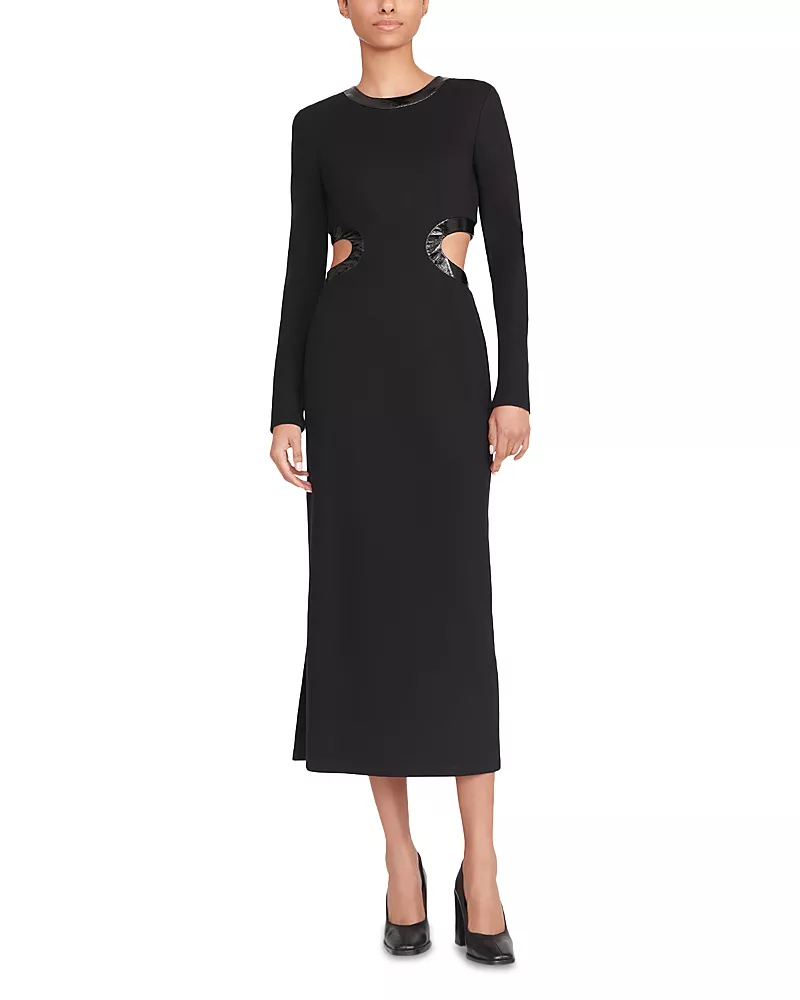 Staud Long Sleeve Dolce Dress