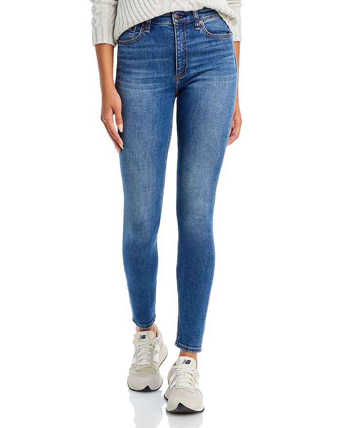 rag & bone Nina High Rise Skinny Jeans in Garner | Bloomingdale's