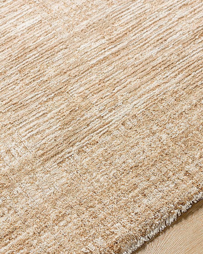 Surya Masterpiece Mpc-2308 Round Area Rug, 6'7 X 6'7 In Taupe/brown