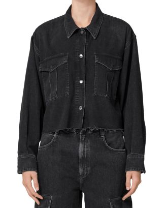 AGOLDE NYX Cotton Denim Shirt | Bloomingdale's