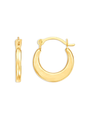 Bloomingdale's Graduated Hoop Earrings In 14k Yellow Gold