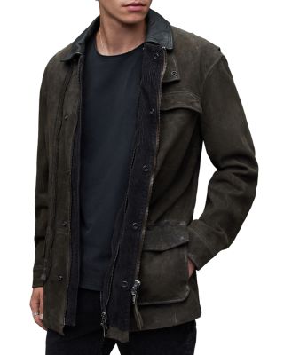 ALLSAINTS Chamber Suede Jacket Bloomingdale s